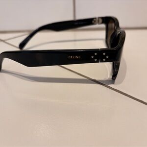 Celine Black Sunglasses with Brown Lenses